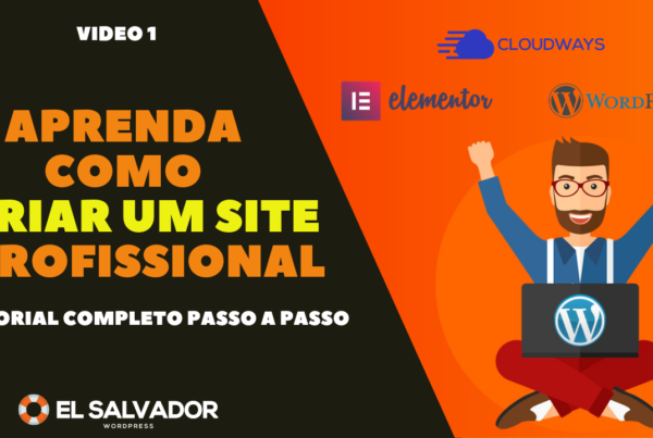 Como Criar um Site - Tutorial Completo passo a passo - video 1